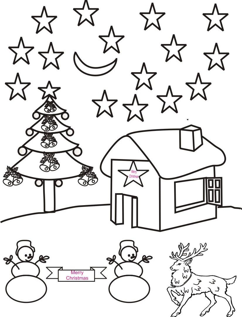 Winter Village Coloring Pages at GetColorings.com | Free printable