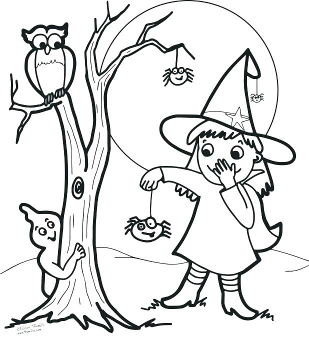 Witch Coloring Pages For Kids At GetColorings Free Printable 