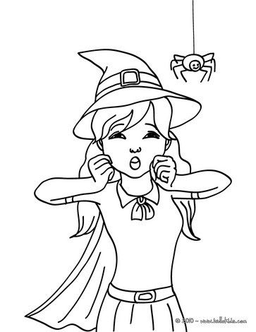 Witch Coloring Pages Printables at GetColorings.com | Free printable