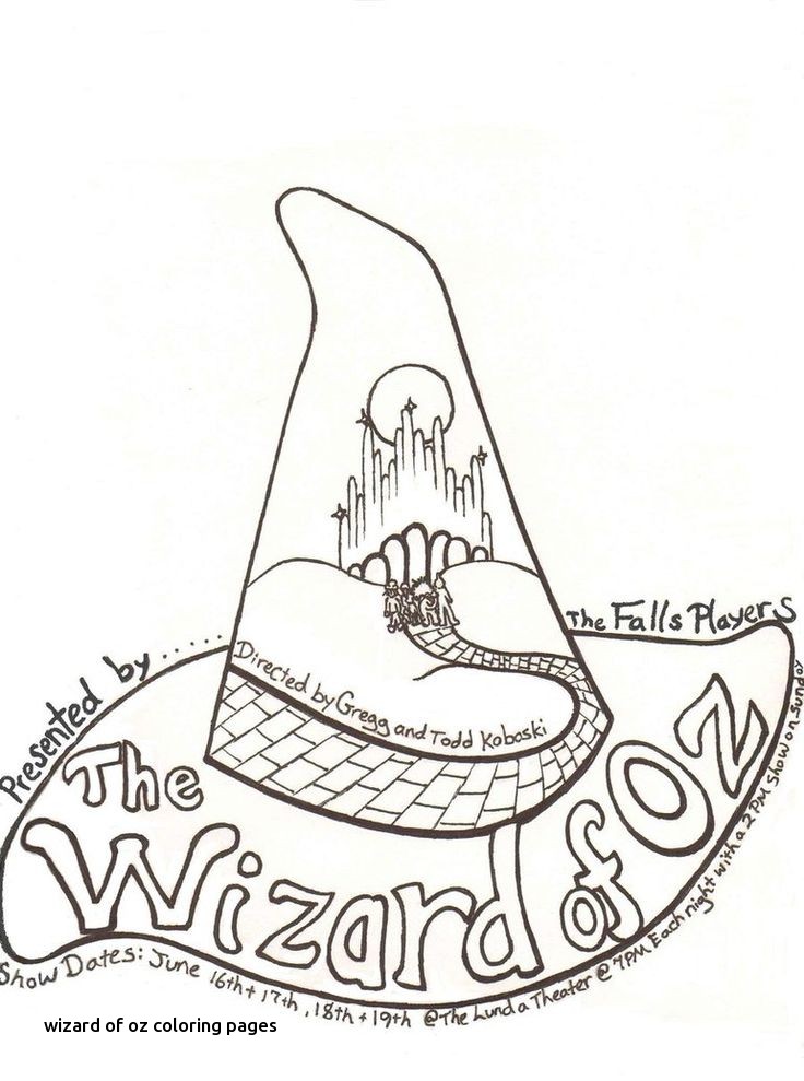 Wizard Of Oz Coloring Pages at GetColorings.com | Free printable