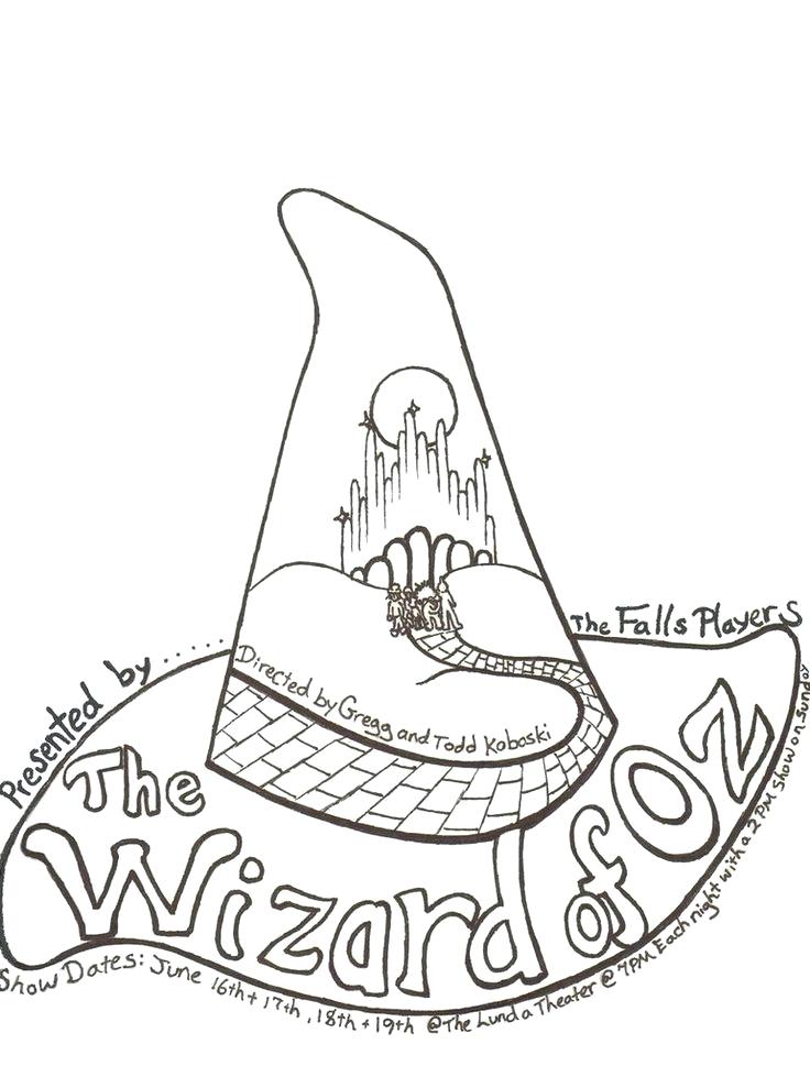 Wizard Of Oz Coloring Pages Free at GetColorings.com | Free printable