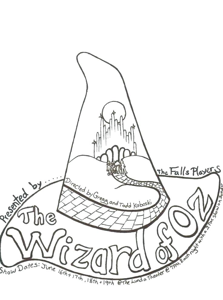 Wizard Of Oz Coloring Pages To Print at GetColorings.com | Free