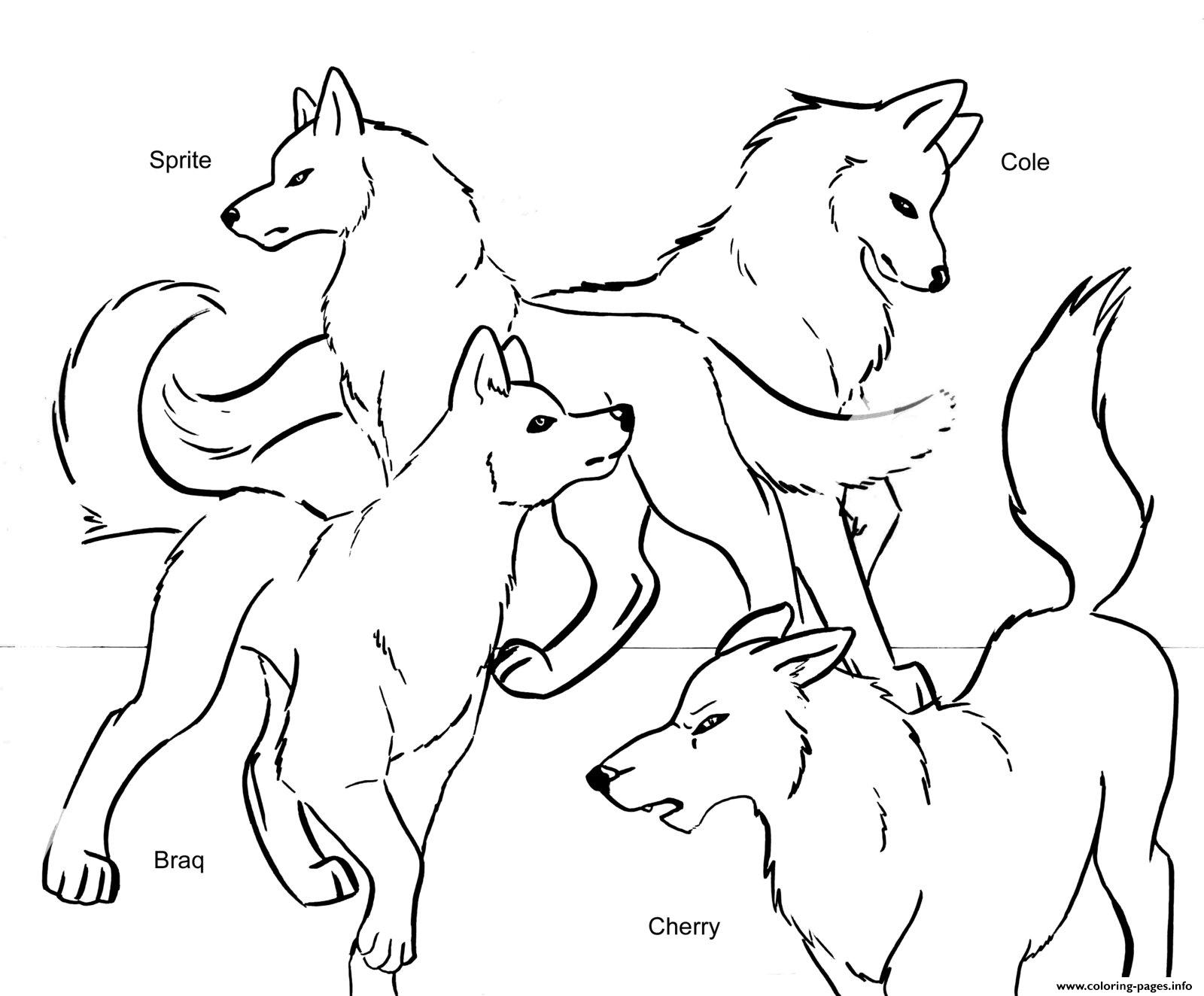 Wolf Howling At The Moon Coloring Pages at GetColorings