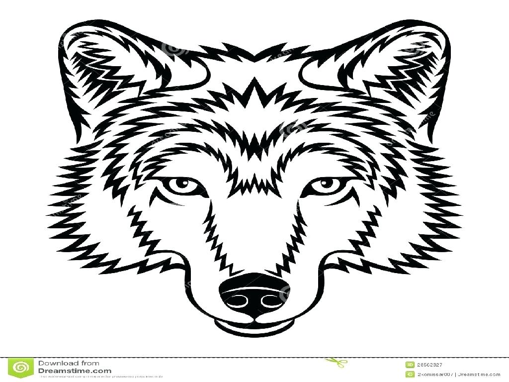 Wolf Face Coloring Pages at GetColorings.com | Free printable colorings