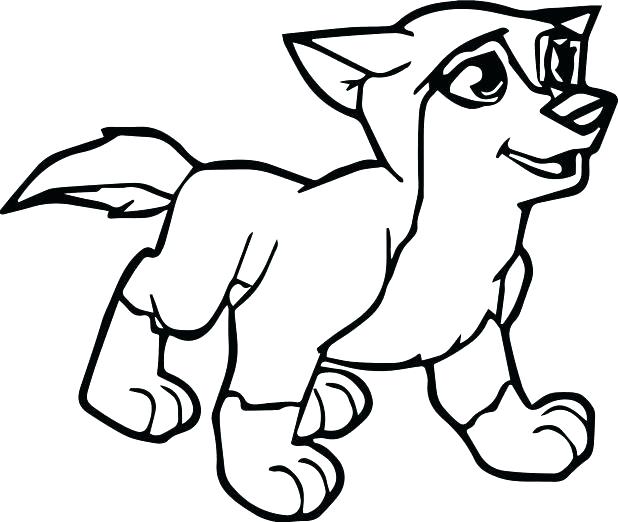 Wolf Pup Coloring Pages At GetColorings Free Printable Colorings