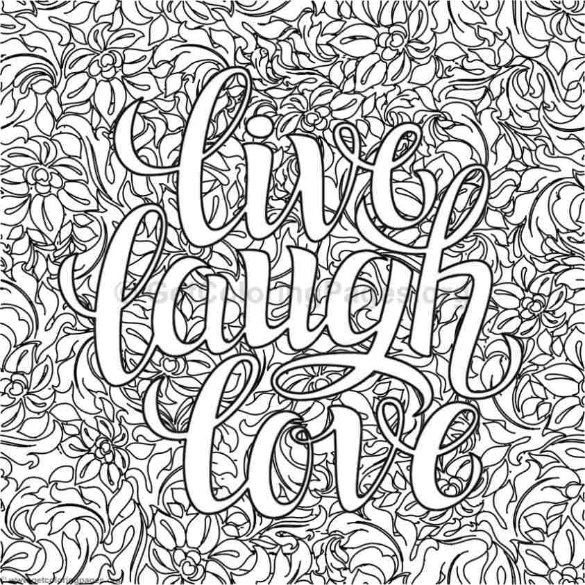 Word Coloring Pages At Getcolorings.com | Free Printable Colorings