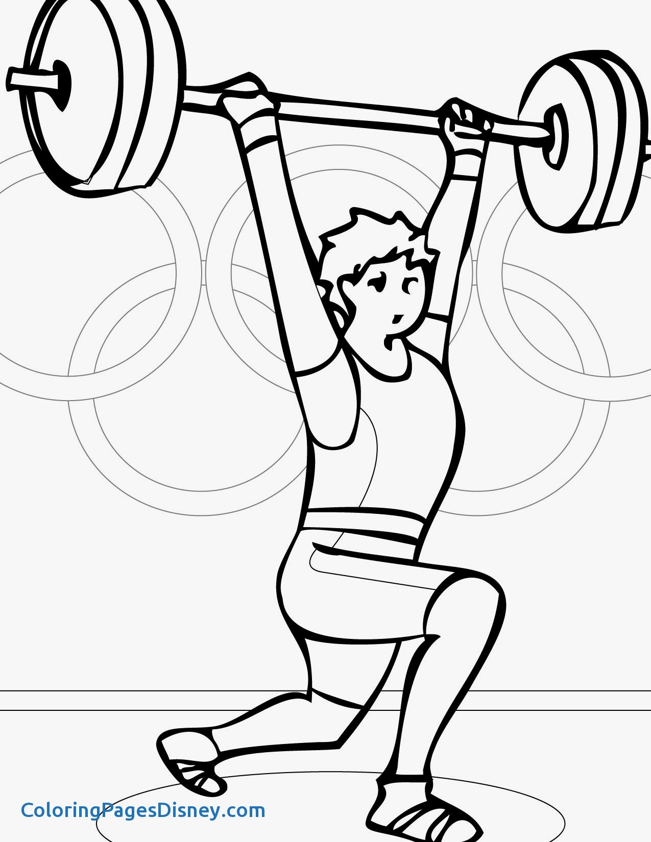 Workout Coloring Pages at Free printable colorings