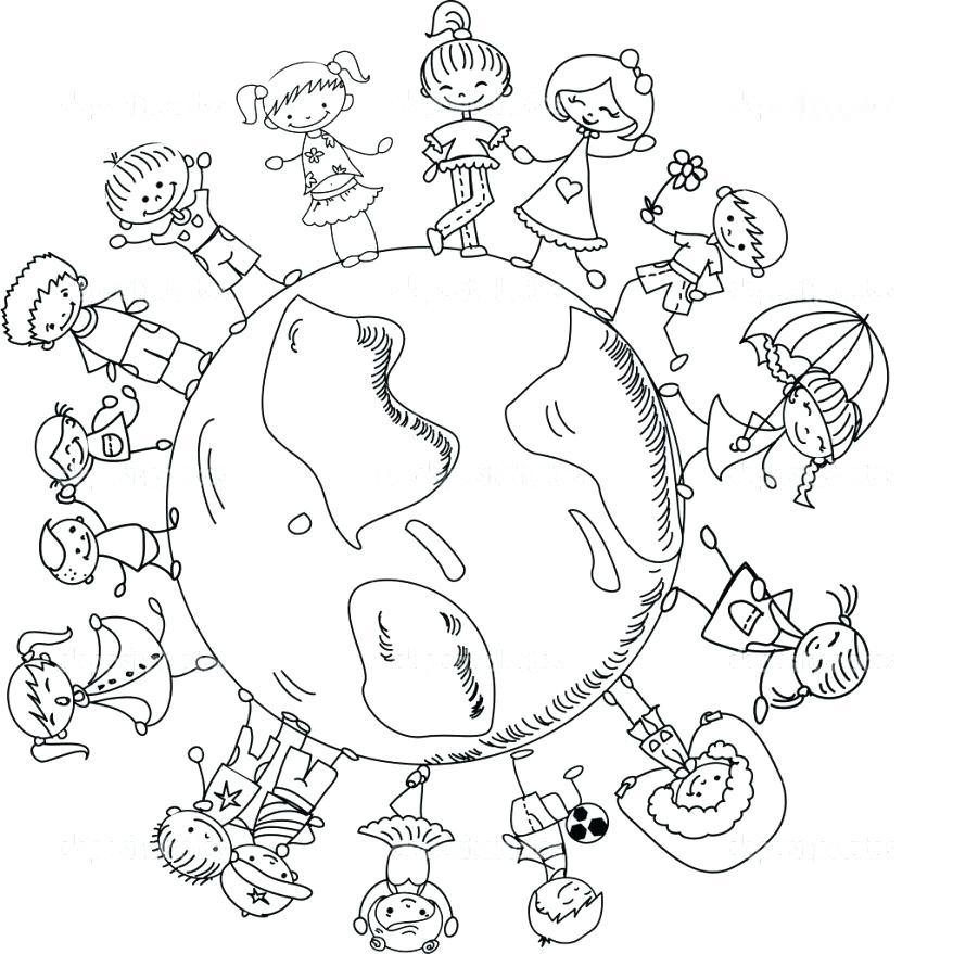 World Thinking Day Coloring Pages at GetColorings.com | Free printable