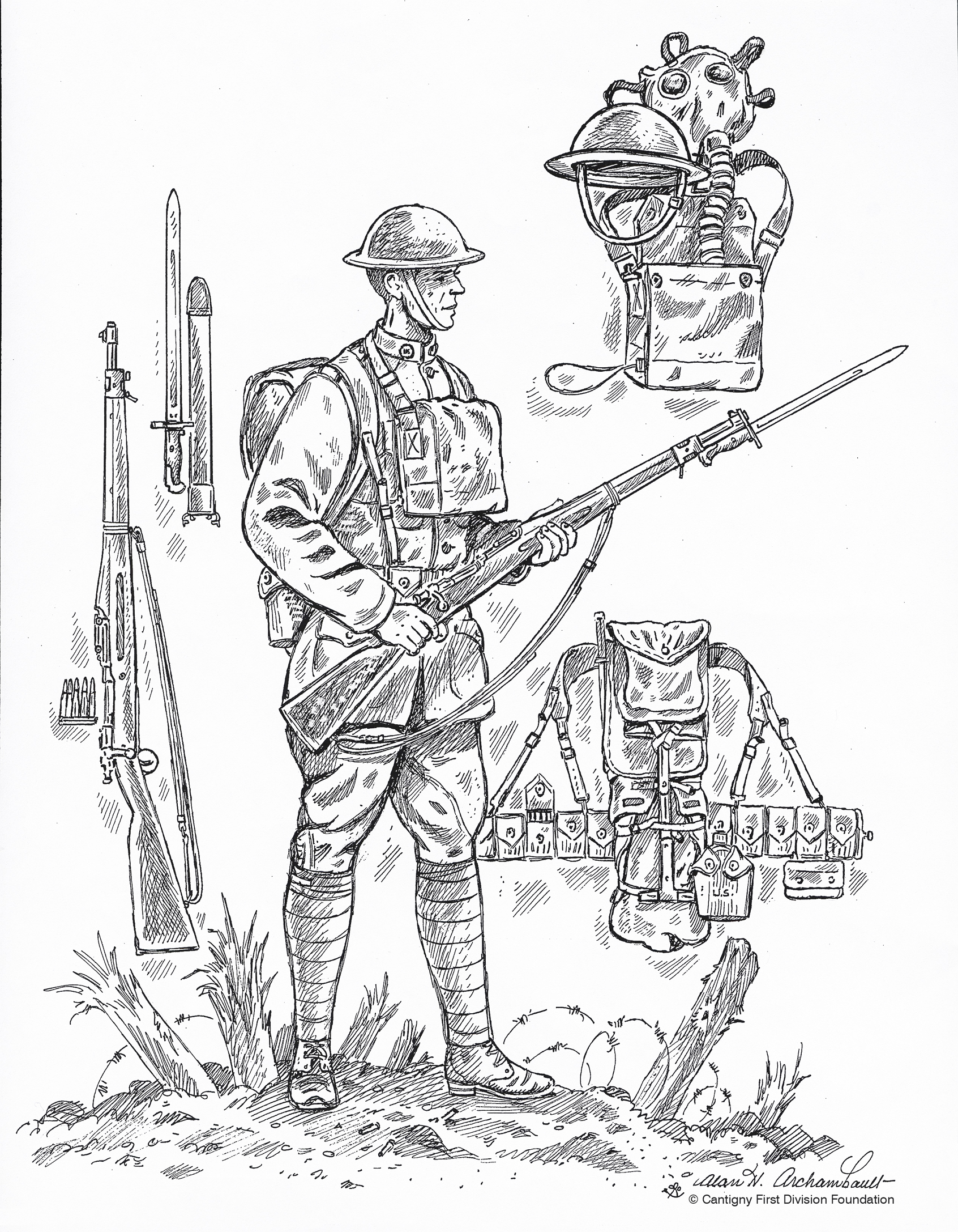 World War 1 Coloring Pages at GetColorings.com | Free printable
