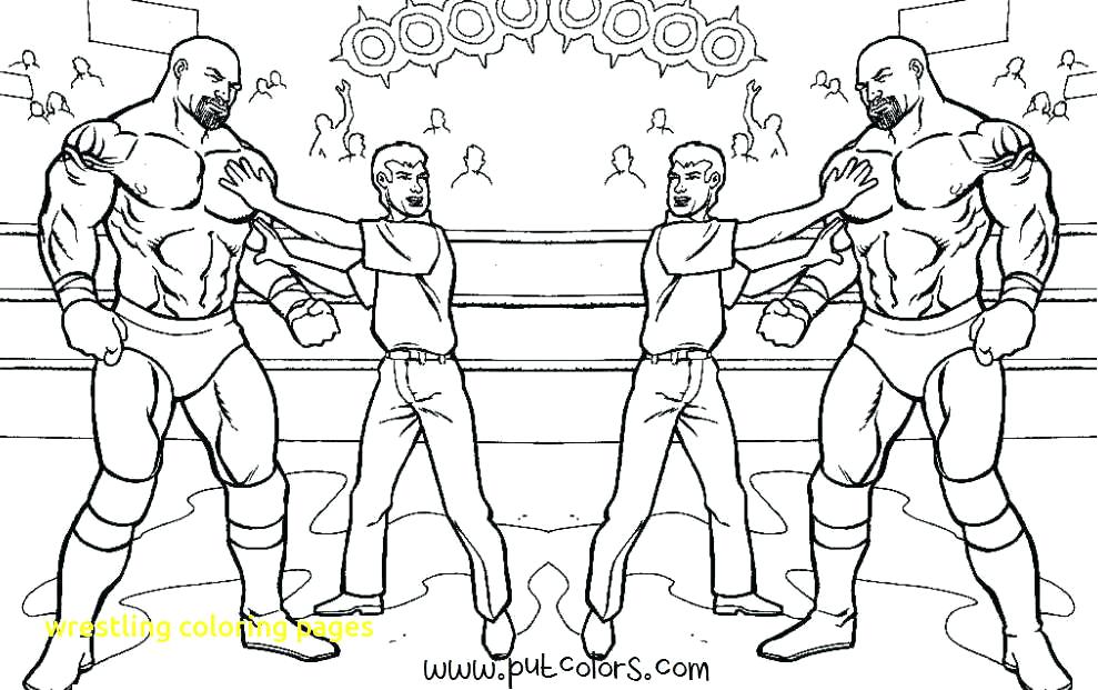 Wrestling Coloring Pages At Getcolorings Free Printable Colorings