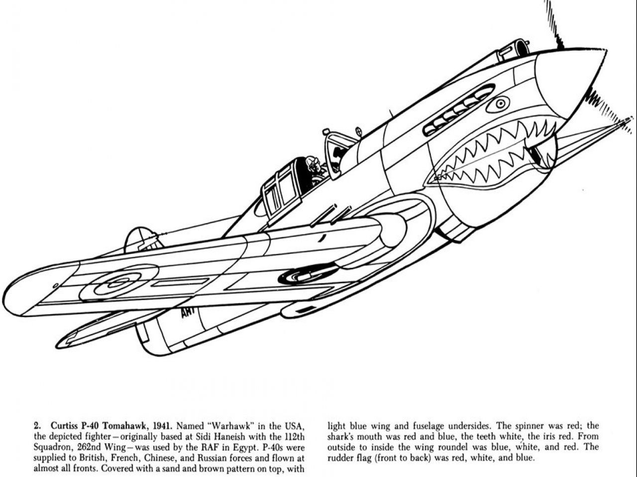 Ww2 Airplane Coloring Pages at GetColorings.com | Free printable
