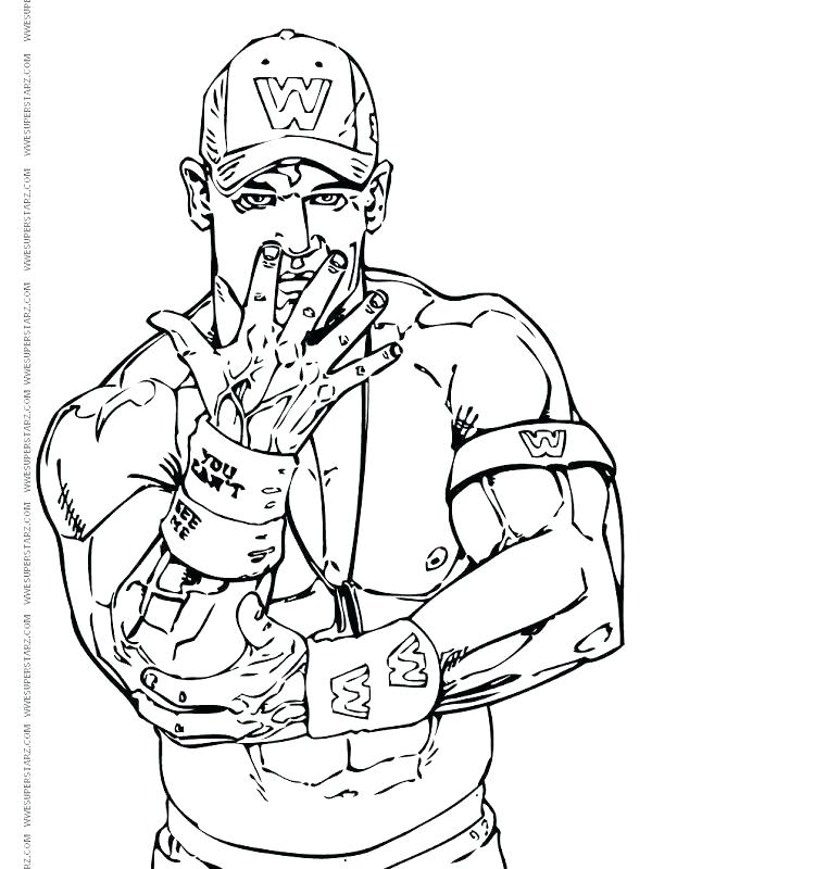 Wwe Coloring Pages Roman Reigns At GetColorings Free Printable