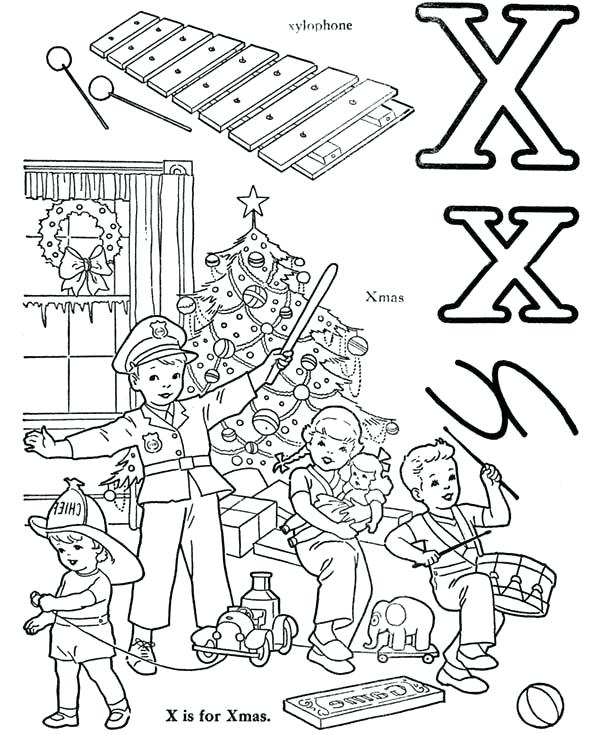 Xylophone Coloring Page at GetColorings.com | Free ...