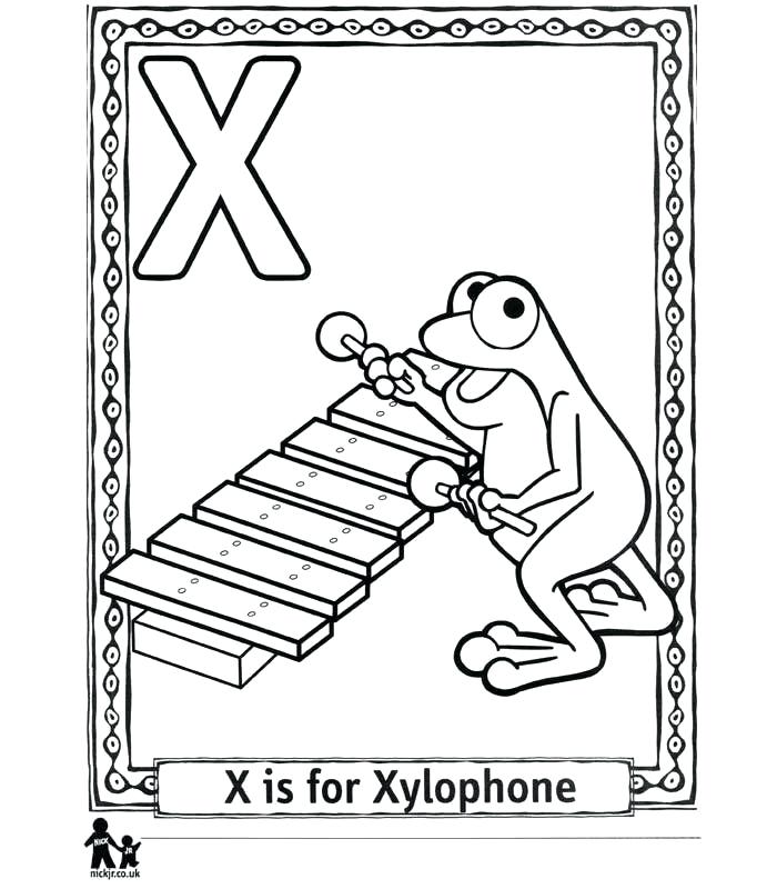 Xylophone Coloring Page at GetColorings.com | Free ...