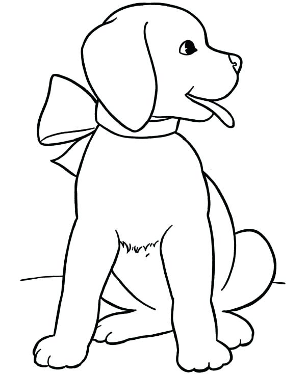 Yellow Lab Coloring Pages at GetColorings.com | Free ...