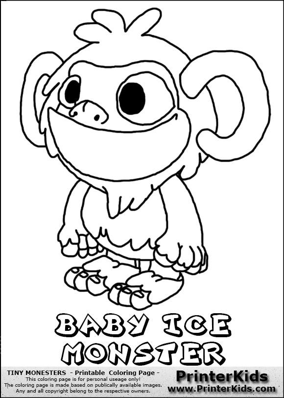 Yeti Coloring Pages at GetColorings.com | Free printable colorings