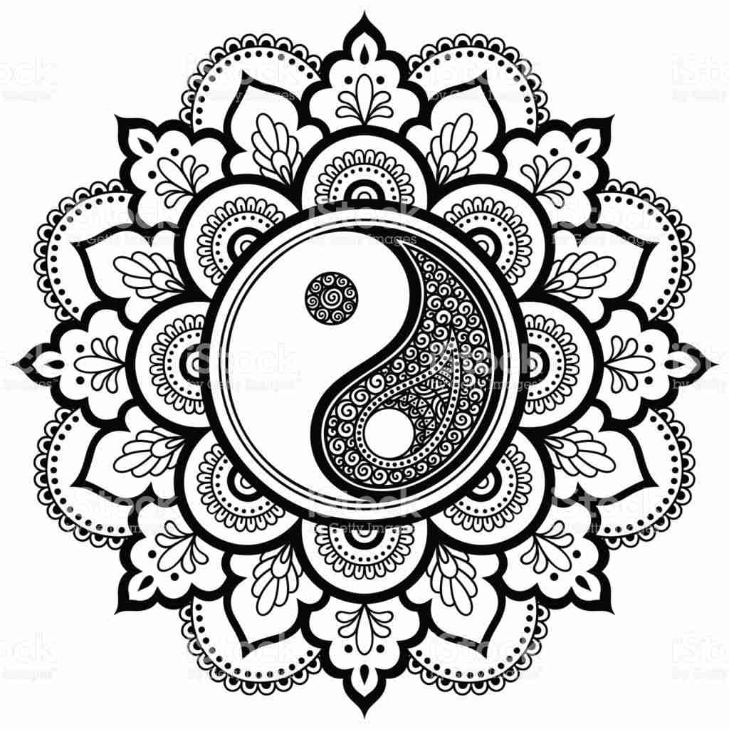 Yin Yang Coloring Pages at GetColorings.com | Free printable colorings