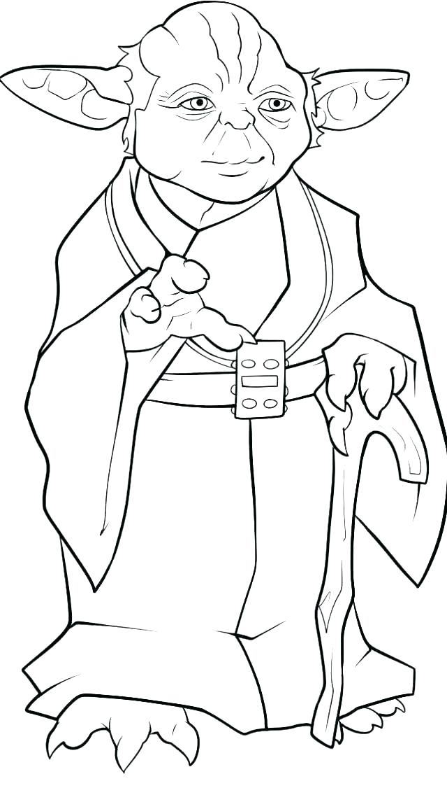 Yoda Coloring Pages at GetColorings.com | Free printable colorings