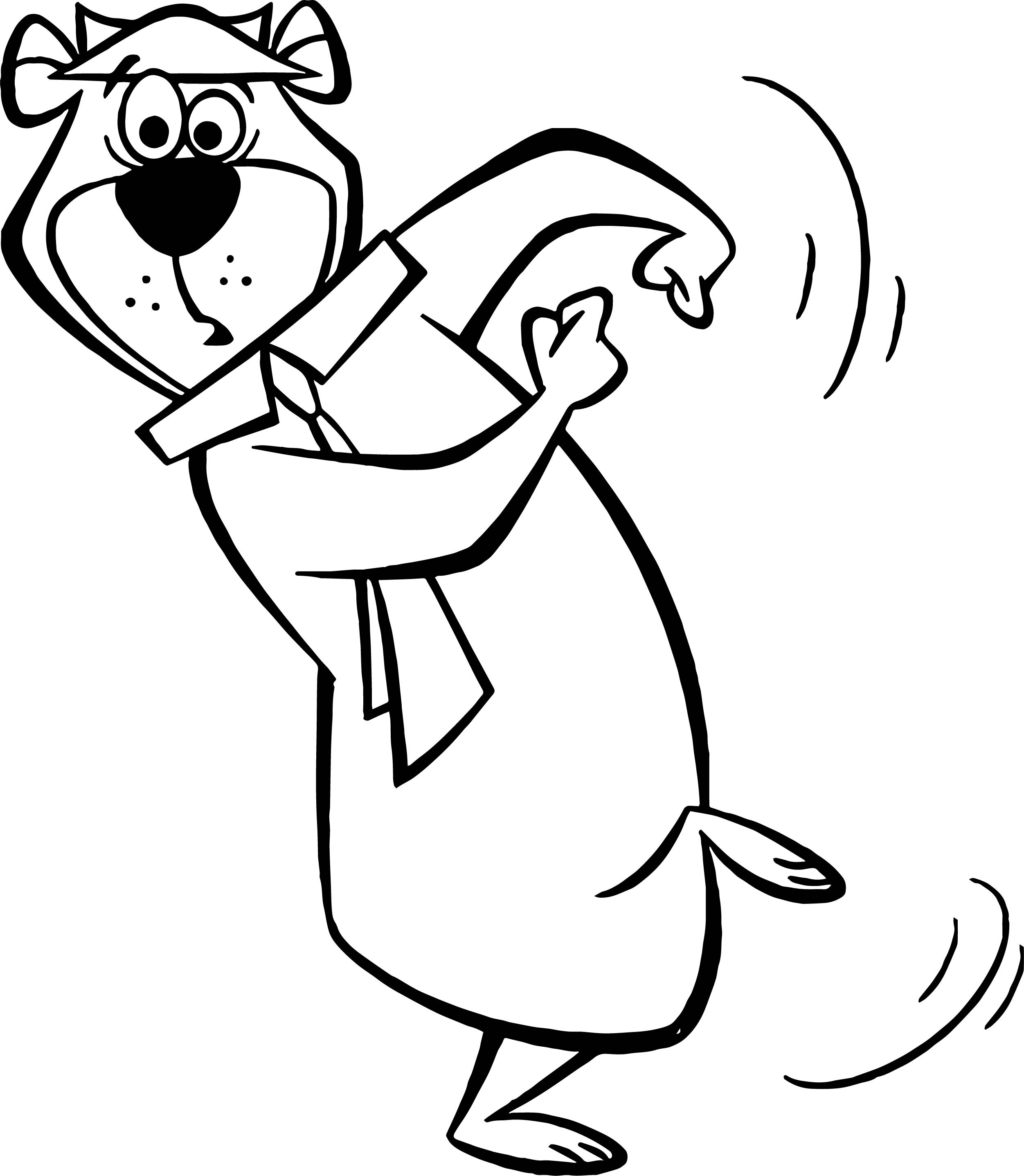 Yogi Bear Coloring Pages At GetColorings Free Printable Colorings 