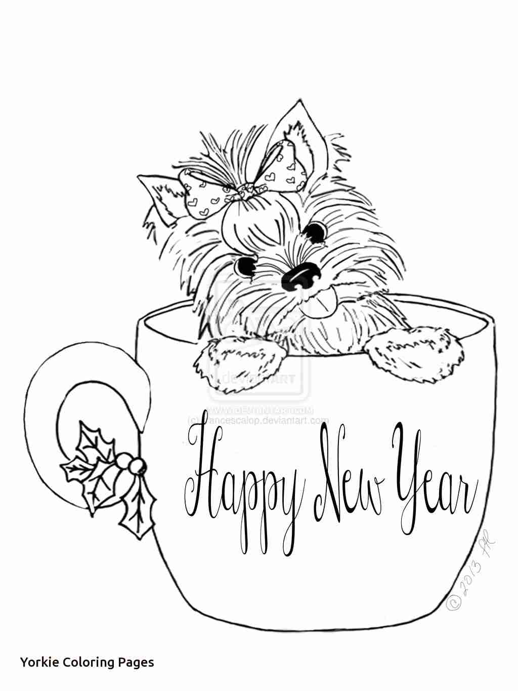 Yorkie Coloring Pages at GetColorings.com | Free printable colorings