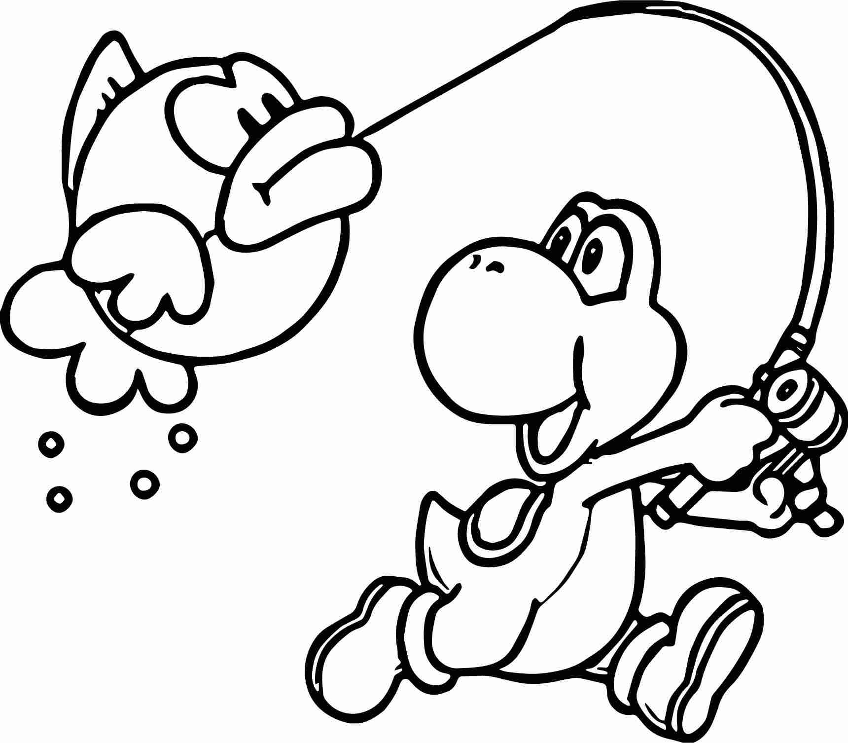 Yoshi Egg Coloring Pages At GetColorings Free Printable Colorings 