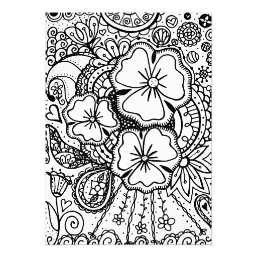 Zendoodle Coloring Pages At Getcolorings Free Printable Colorings