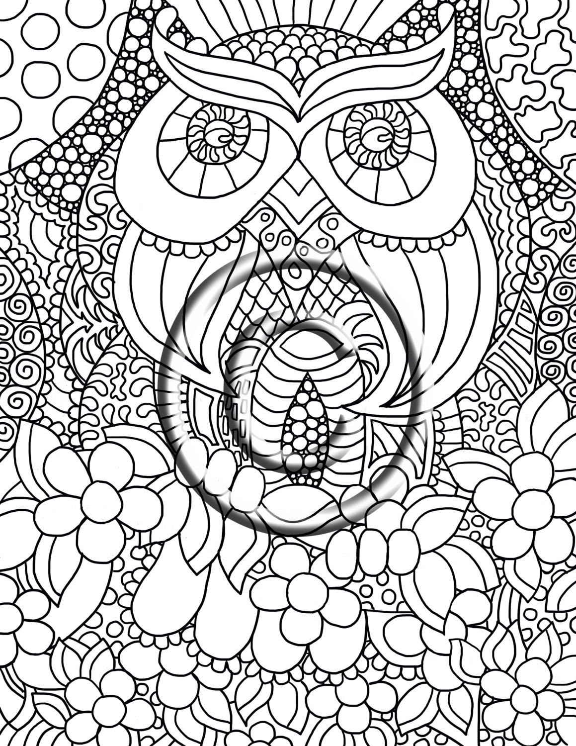 Zendoodle Coloring Pages At Getcolorings Free Printable Colorings