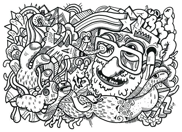 Zendoodle Coloring Pages Printable at GetColorings.com | Free printable