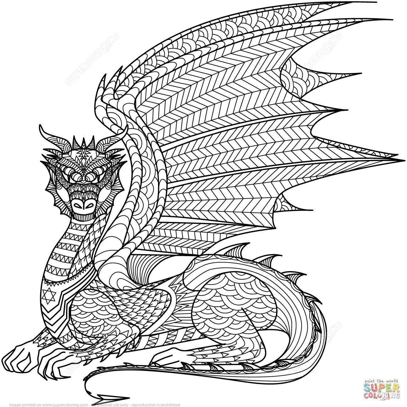 Zentangle Coloring Pages Pdf at GetColorings.com | Free printable