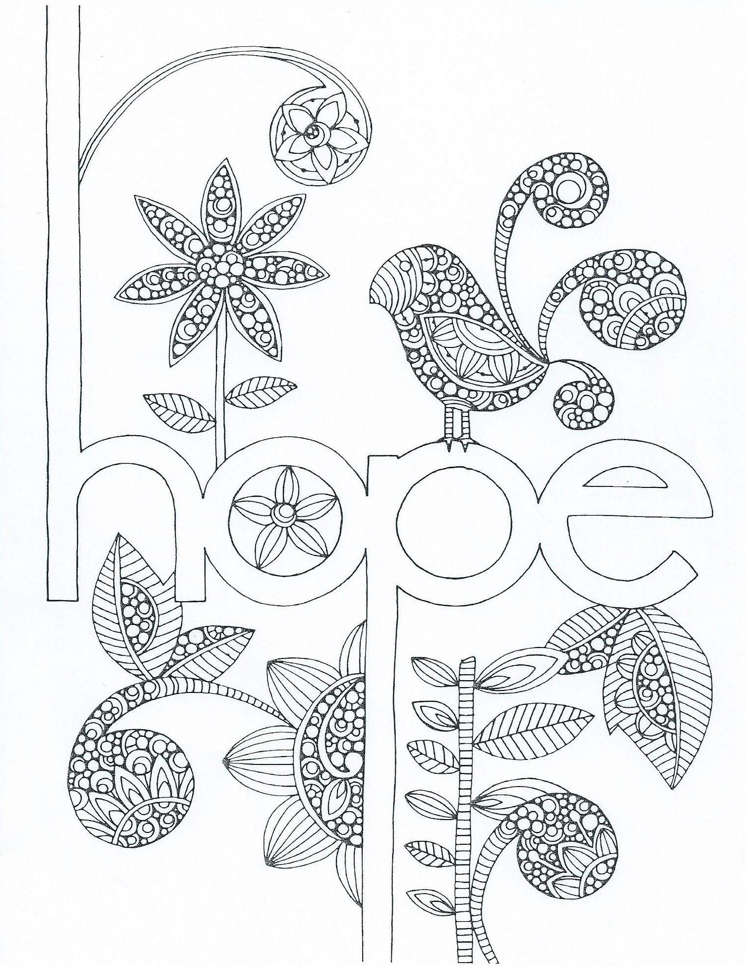 Zentangle Coloring Pages Printable At GetColorings Free Printable 