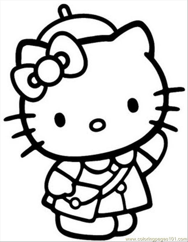 Zombie Hello Kitty Coloring Pages At GetColorings