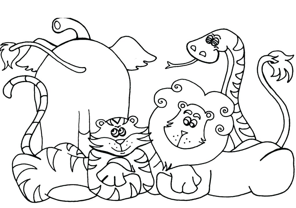 Zoo Animal Coloring Pages at GetColorings.com | Free ...