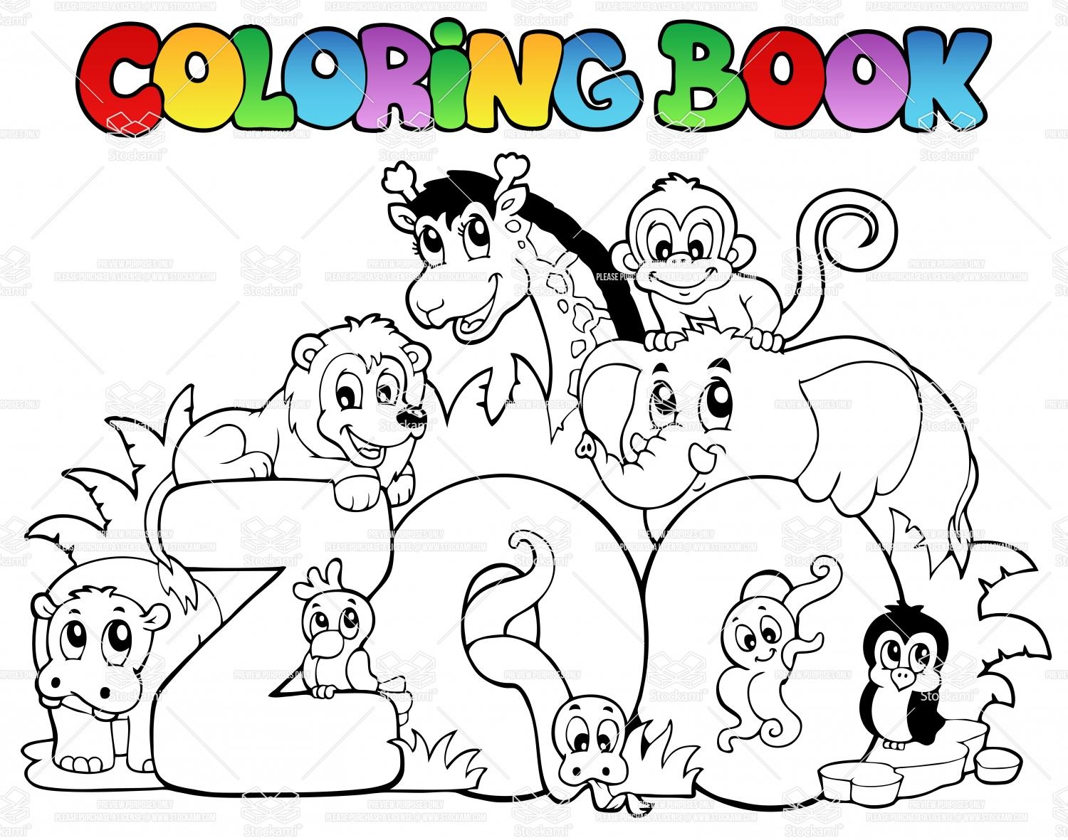 Zoo Coloring Pages at Free printable colorings pages