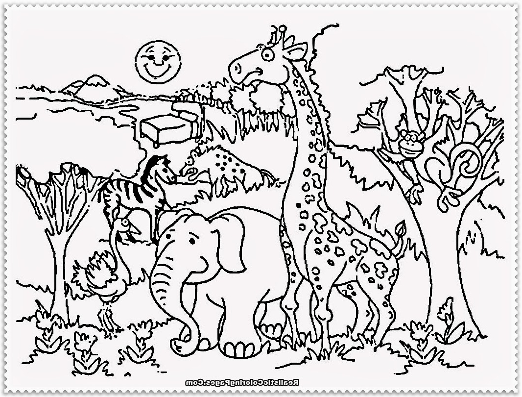 Zookeeper Coloring Page at GetColorings.com | Free ...