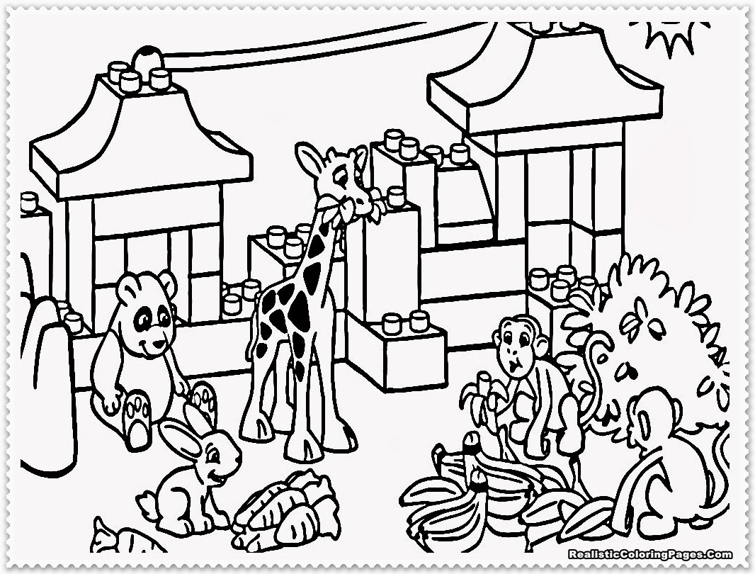 Zookeeper Coloring Page at GetColorings.com | Free printable colorings