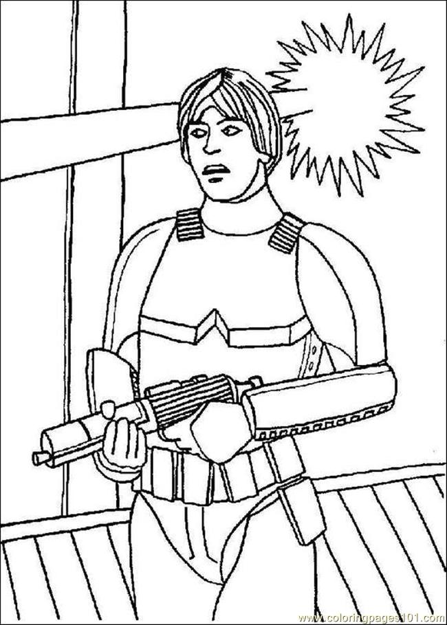 650x909 Star Wars Coloring Pages 007 Coloring Page
