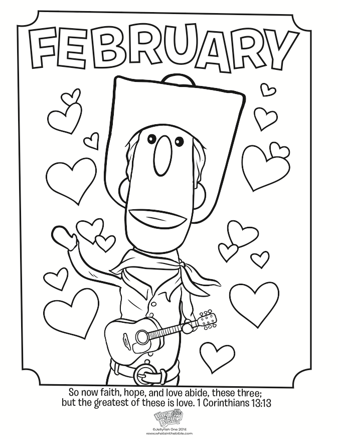 1 Corinthians February Coloring Page 674x873 1 Corinthians February Coloring Page