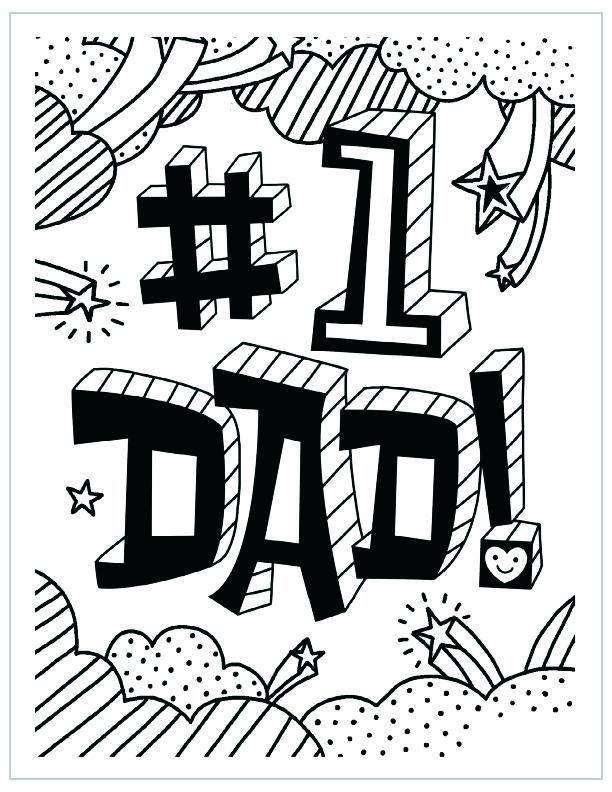 Coloring Pages For Dad Free Printable Fathers Day Coloring Page 612x792 Coloring Pages For Dad Free Printable Fathers Day Coloring Page