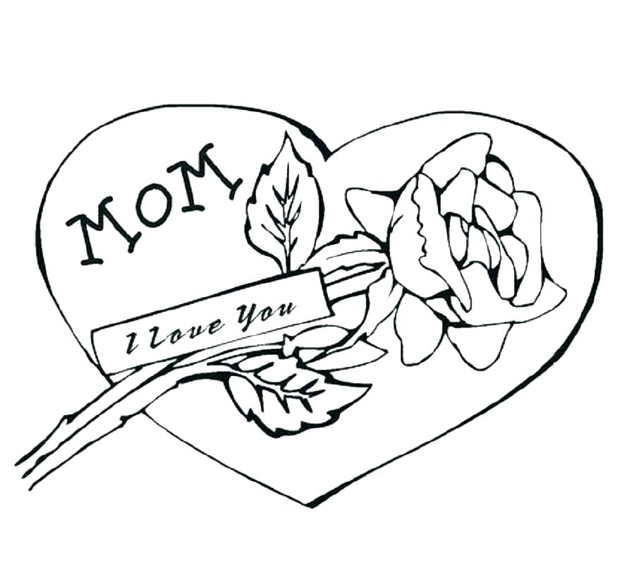889x822 Birthday Coloring Pages For Mom 1 Mom Coloring Pages Mom Coloring