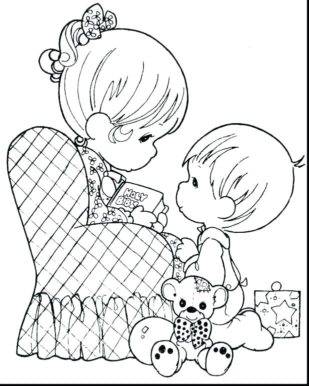 618x771 Mom Coloring Page 1 Mom Coloring Pages Mom Coloring Pages Birthday