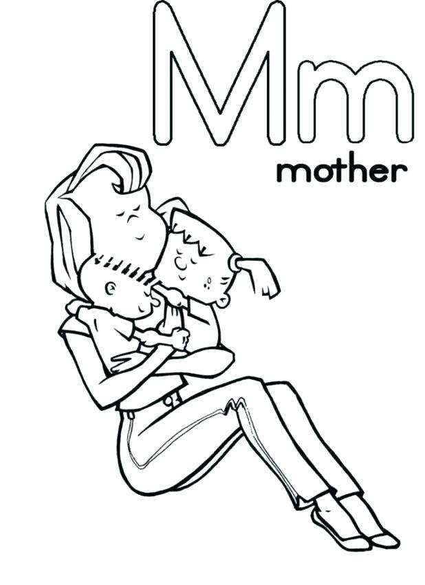 618x850 1 Mom Coloring Pages I Love Mom Coloring Pages Free 1 Mom Coloring