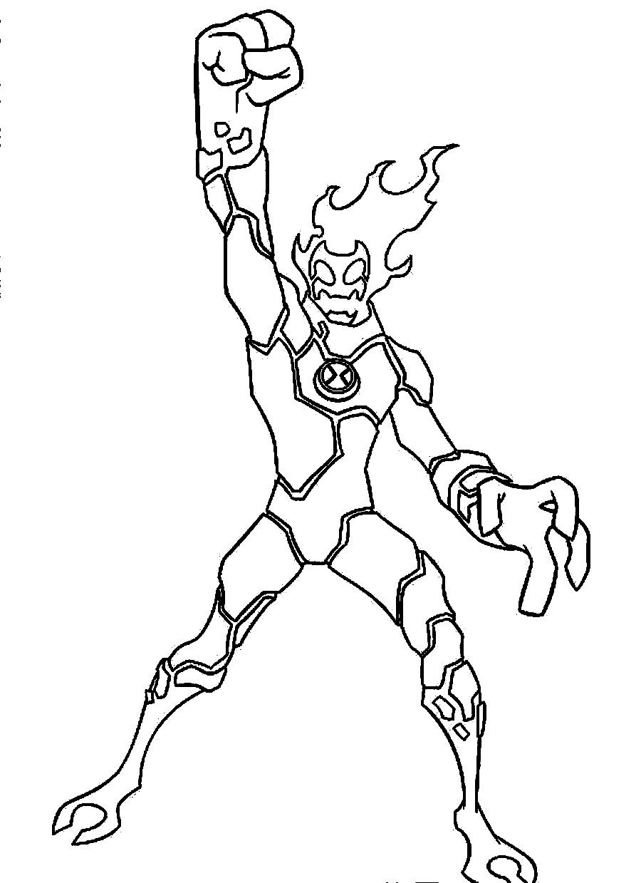 Ben 10 Coloring Pages Page Ten 900x1239 Ben 10 Coloring Pages Page Ten