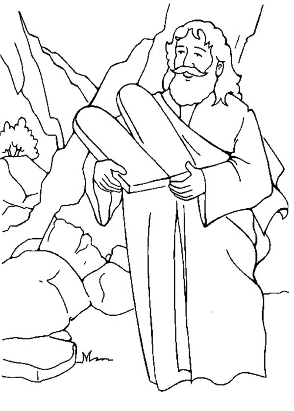 600x837 10 Commandments Coloring Pages Picture Of Ten Commandments