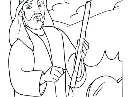 440x330 10 Commandments Coloring Sheet Icontent