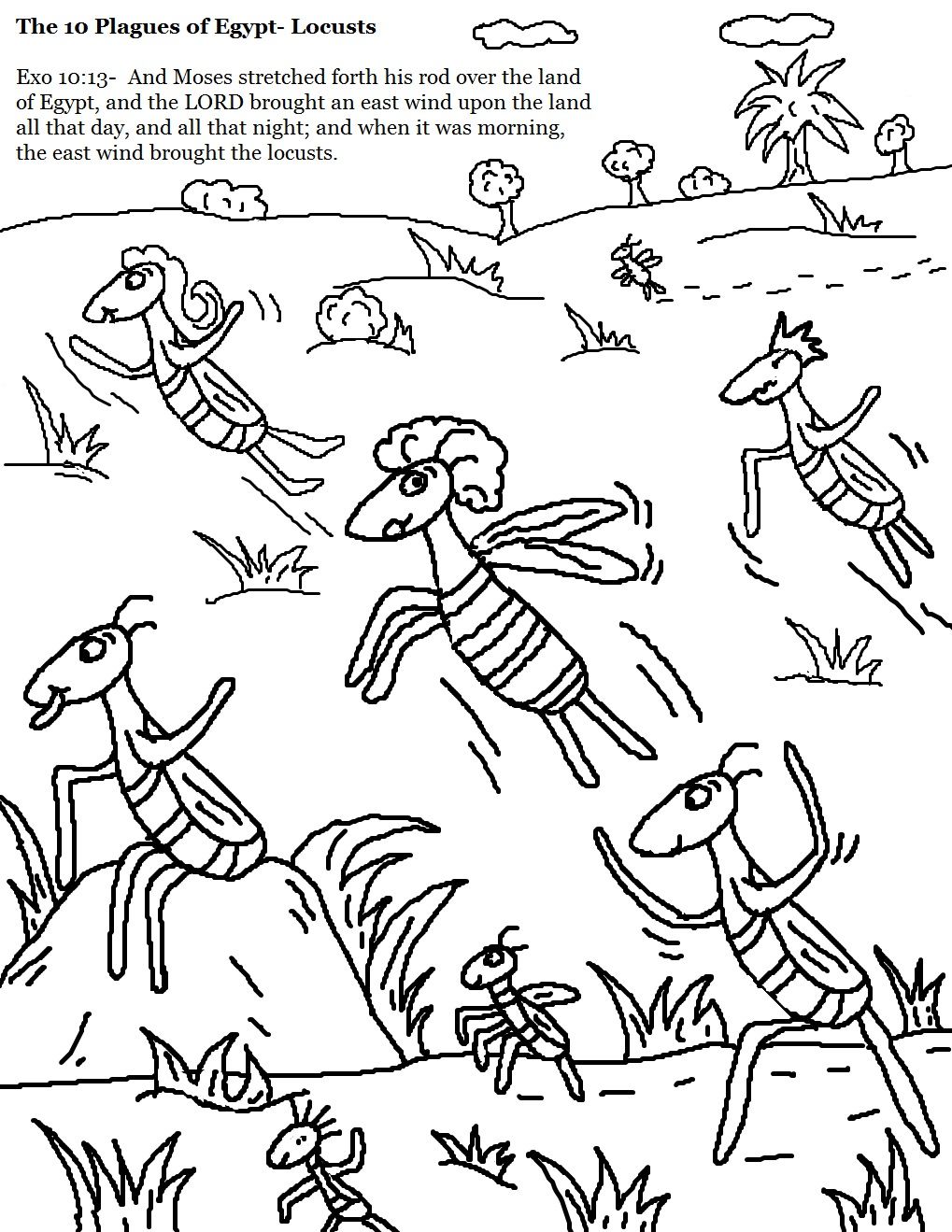 1019x1319 The 10 Plagues Of Egypt Locusts Coloring Pages.jpg