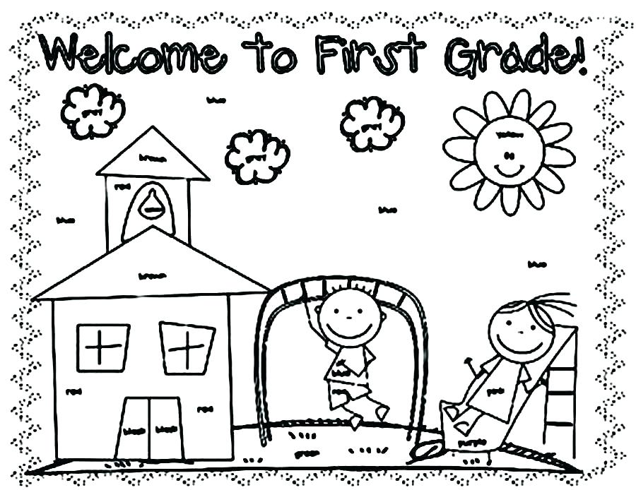 900x694 100 Days School Coloring Pages