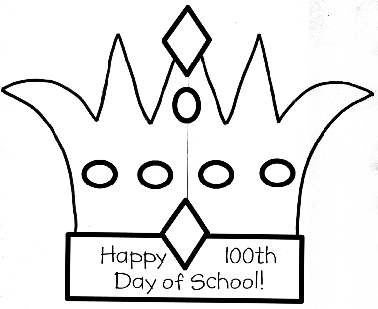763x623 100th Day Of School Coloring Pages
