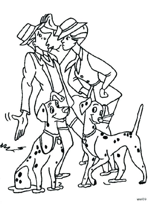101 Dalmation Coloring Pages Dalmatians Coloring Pages First Meet 518x713 101 Dalmation Coloring Pages Dalmatians Coloring Pages First Meet