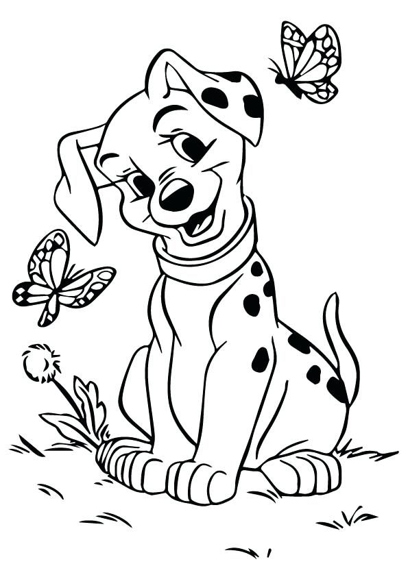 101 Dalmation Coloring Pages The Coloring Sheet Of Dalmatians 595x842 101 Dalmation Coloring Pages The Coloring Sheet Of Dalmatians