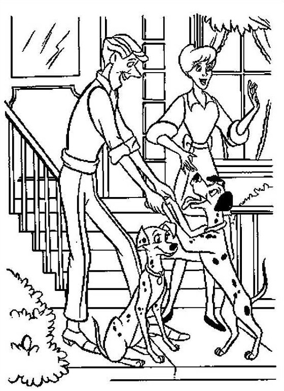 Top 81 101 Dalmations Coloring Pages 560x770 Top 81 101 Dalmations Coloring Pages